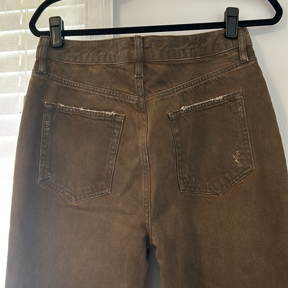 🎉HP🎉 We The Free Lasso High Rise brown jean size 28 NWT - Picture 5 of 8